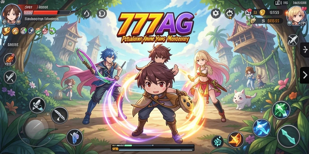 Tangkapan layar gameplay <strong>777AG</strong> yang menampilkan aksi seru dan karakter yang menarik.