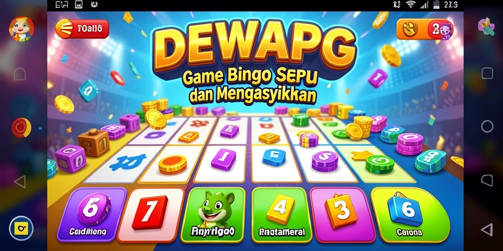 Tampilan gameplay Bingo yang menarik di DEWAPG.