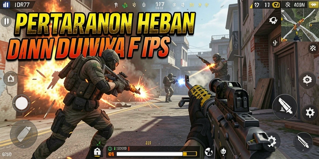 Tampilan gameplay IDR77 yang mendebarkan dan intensitas tinggi.