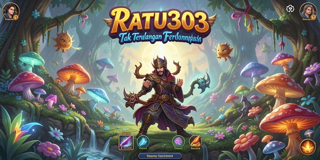 Tampilan gameplay menakjubkan dalam petualangan RATU303.