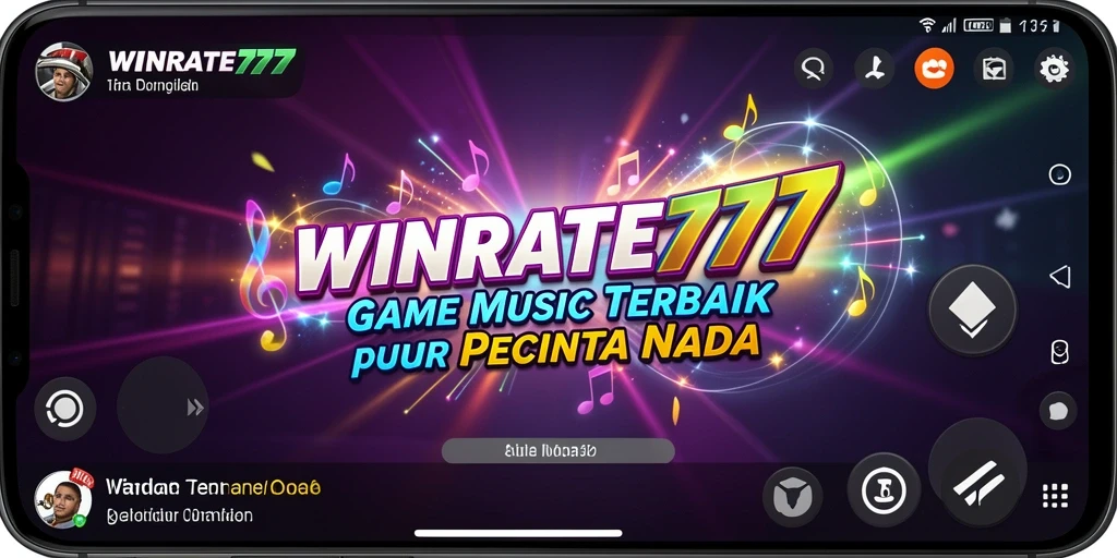 Menampilkan gameplay seru dari WINRATE777 dengan berbagai musik.